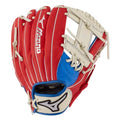 Mizuno Prospect Power Close 11 Youth Baseball Glove Royal-Red