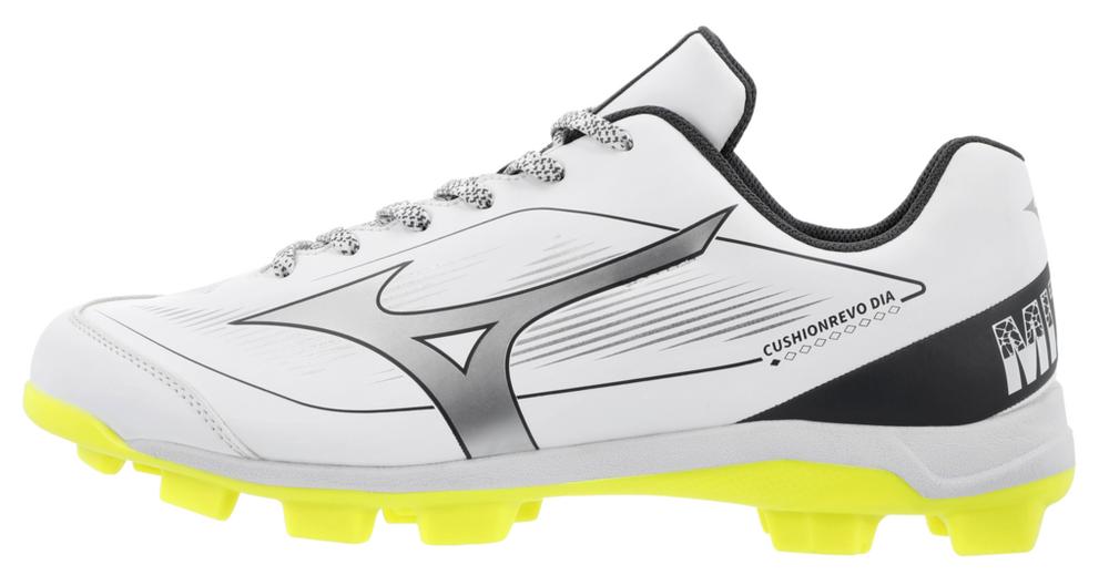 320707 safety Yellow Men's CUSHIONREVO DIAMOND TPU Baseball Cleat