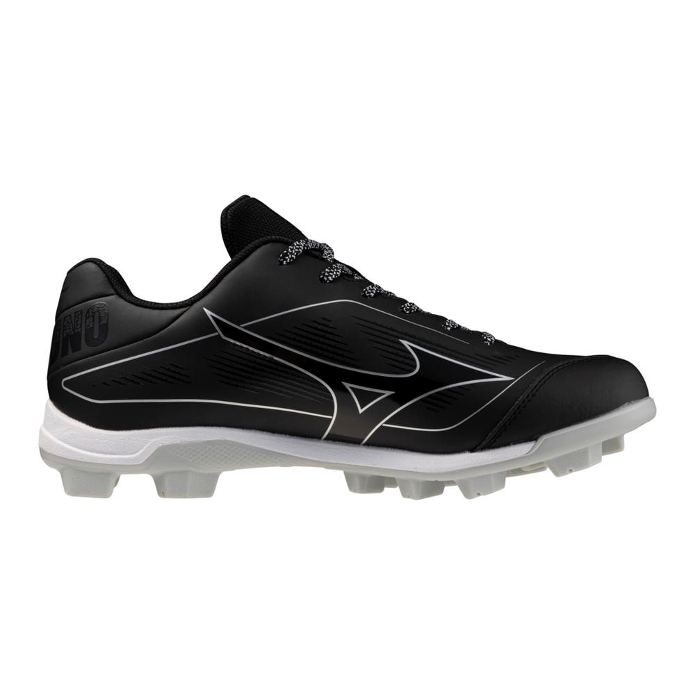 320707 Black Men's CUSHIONREVO DIAMOND TPU Baseball Cleat