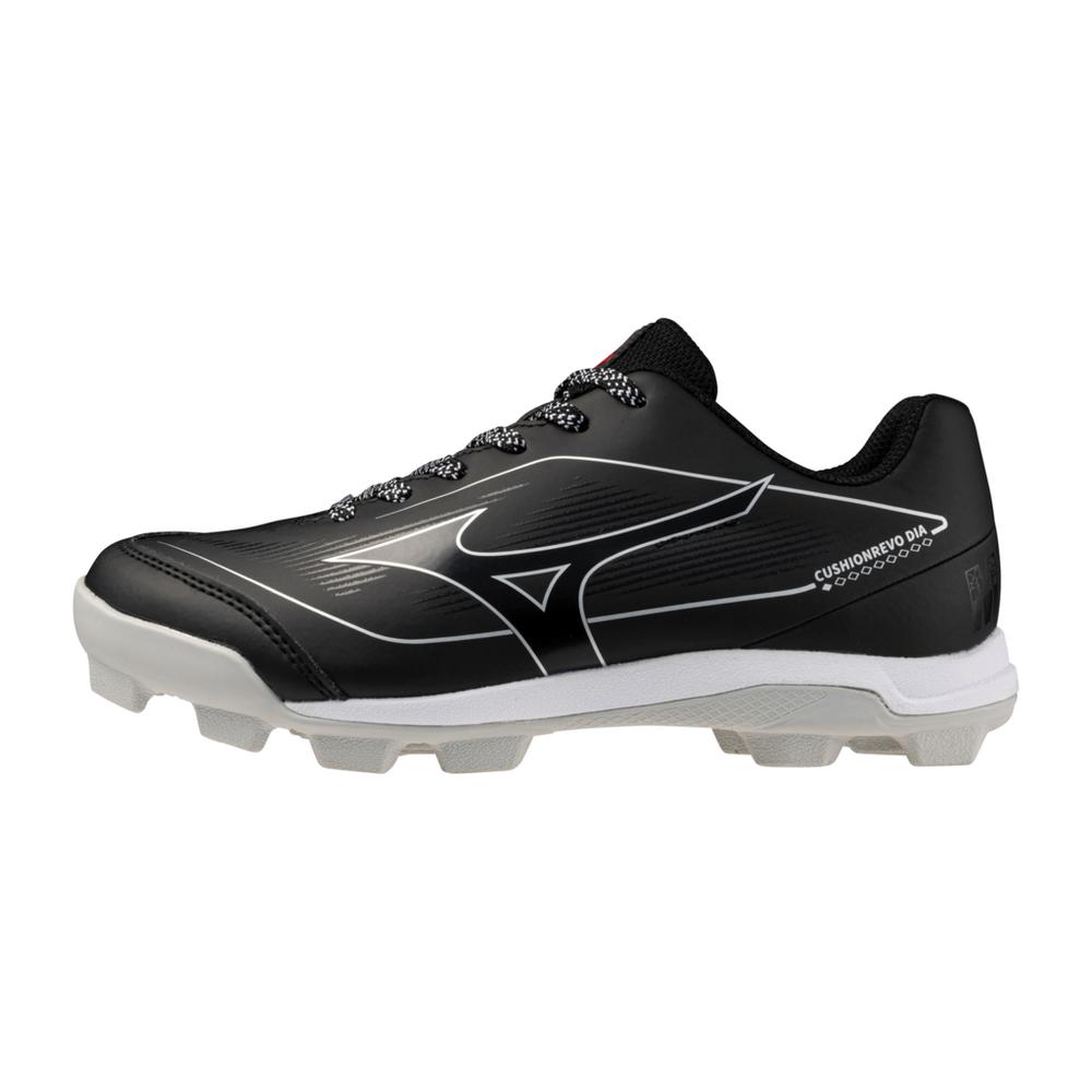 320709 Black CUSHIONREVO DIAMOND JR Low Baseball Cleat