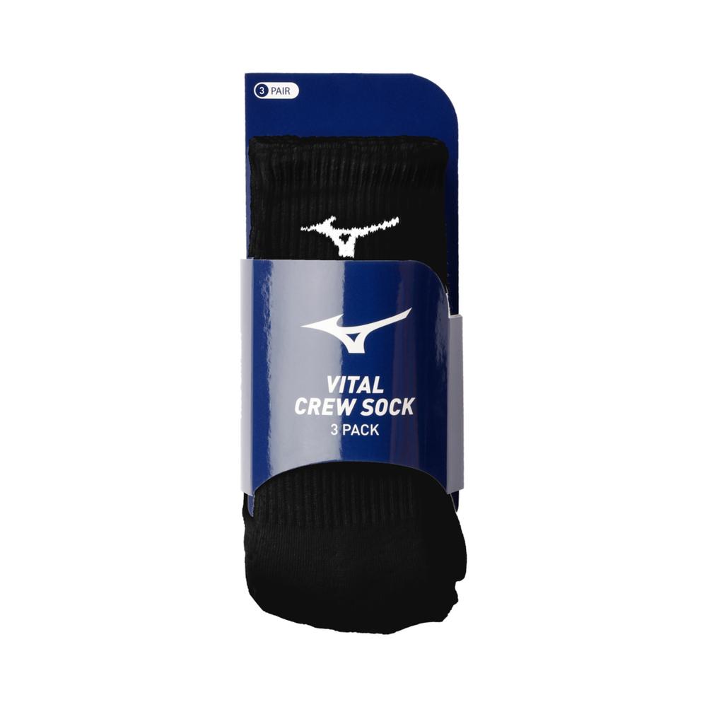 480209 Vital Crew Sock 3 Pack Mizuno