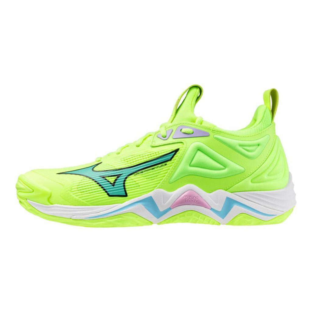 430324 Wave Momentum 3 Neo Lime Mizuno