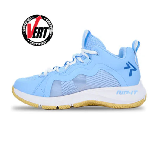 Women's SwiftStep FUTURE Volleyball Court Shoe Rip It Carolina Blue/White