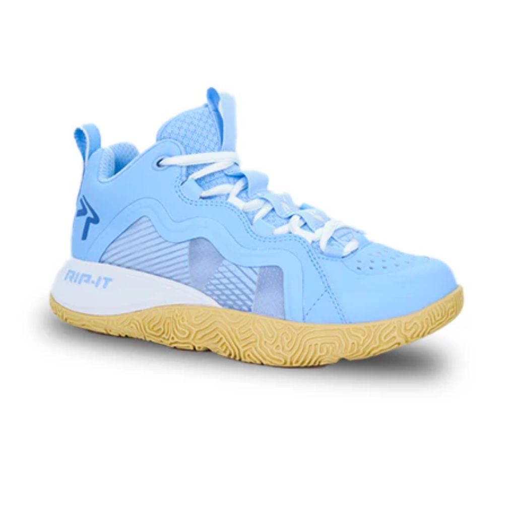 Women's SwiftStep FUTURE Volleyball Court Shoe Rip It Carolina Blue/White