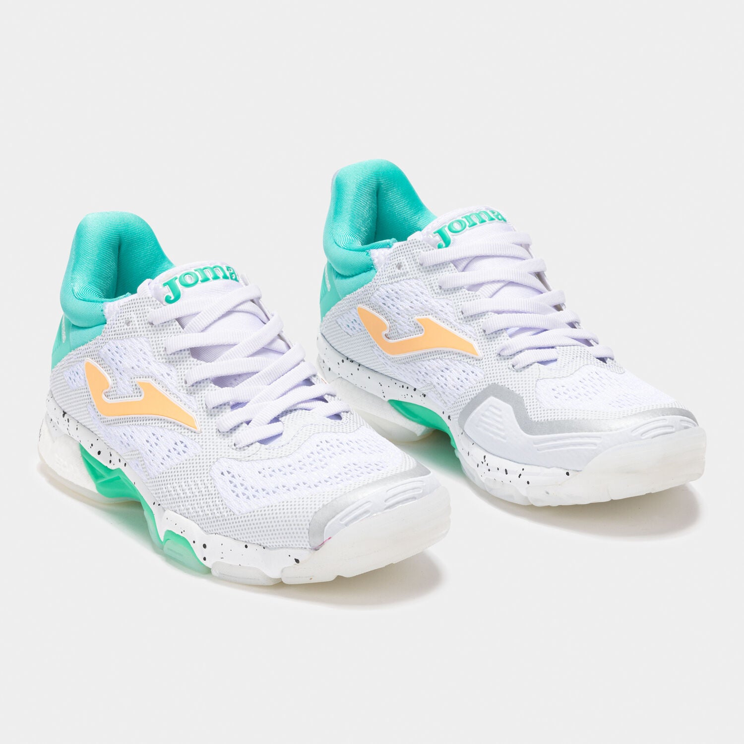 B.Breston Lady 25 mujer blanco turquesa