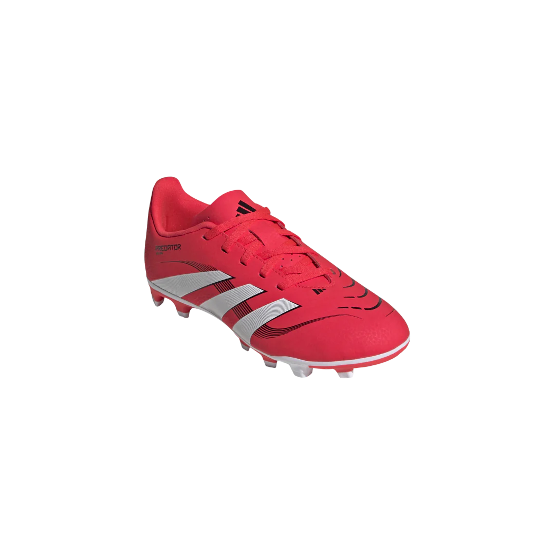 Adidas Youth Predator Club FG (Red/White/Black)