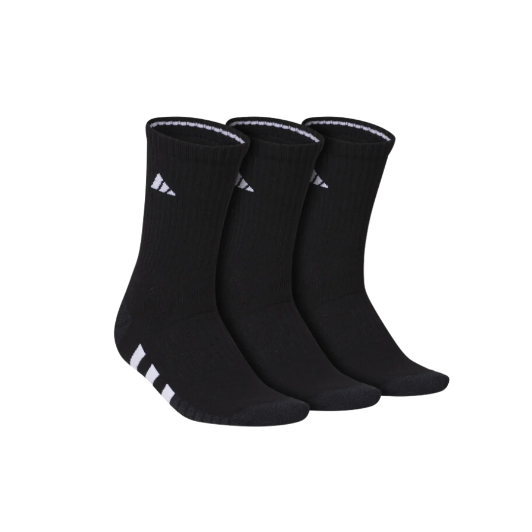 Adidas Women's Cushioned 3pk Crew Sock MD (5-9)