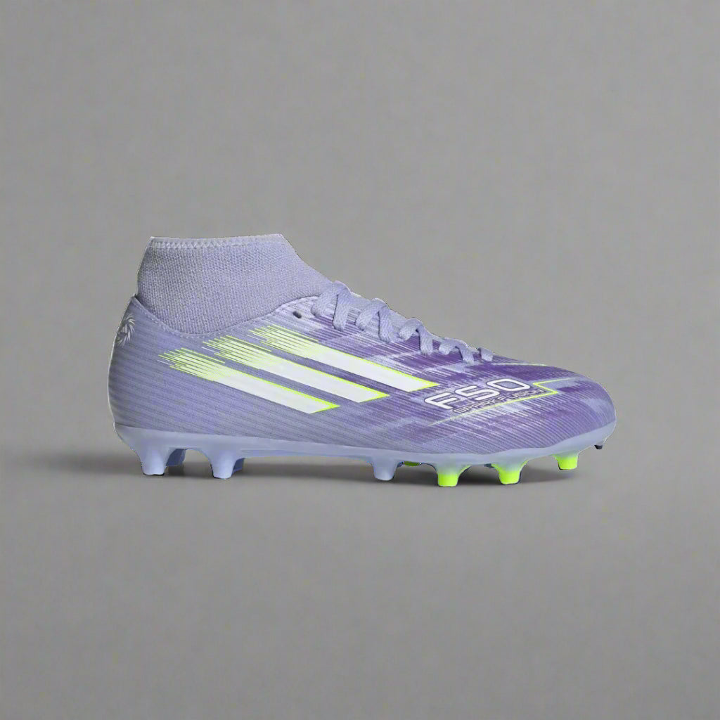 JR4389 Adidas F50 Sparkfusion Club FG/MG Women (Purple/White)