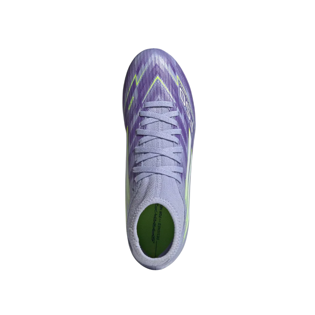JR4389 Adidas F50 Sparkfusion Club FG/MG Women (Purple/White)