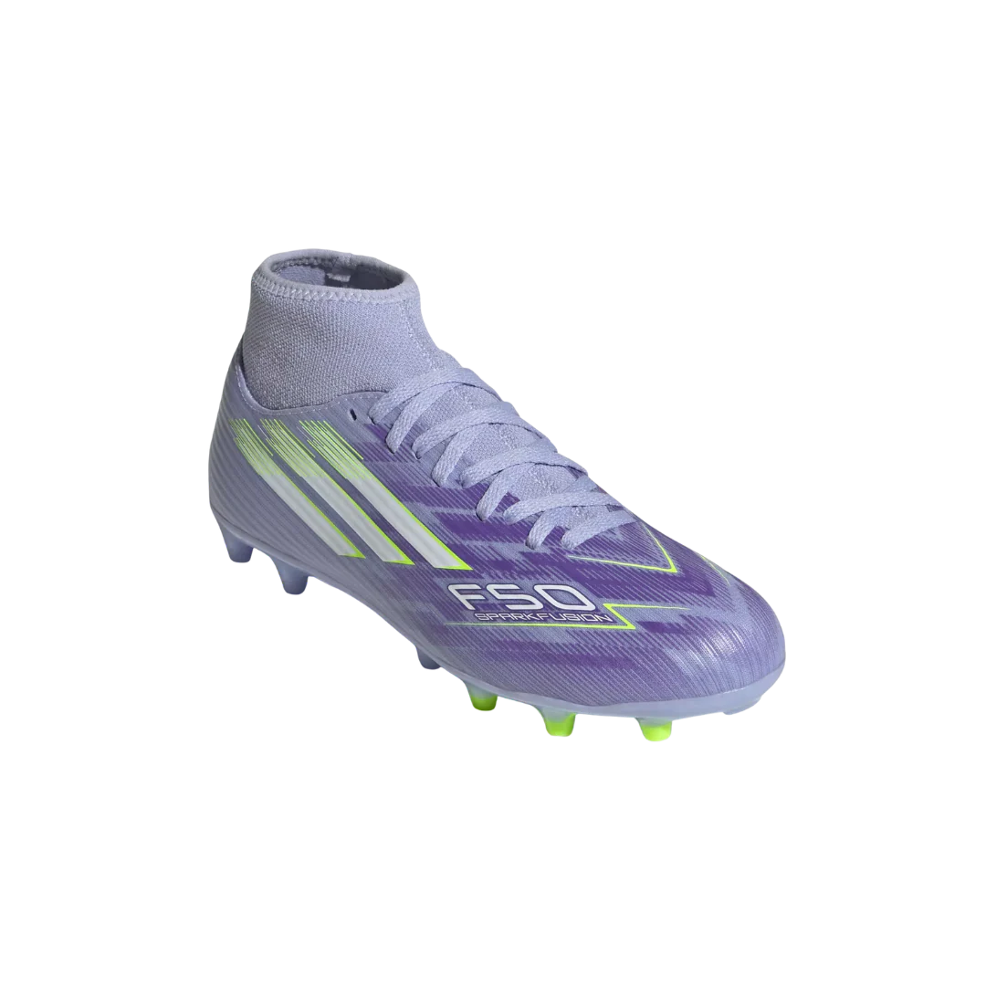 JR4389 Adidas F50 Sparkfusion Club FG/MG Women (Purple/White)