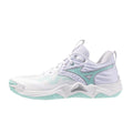 Mizuno Wave Momentum Elite Women White/Blue Tint – Volleyball Shoes
